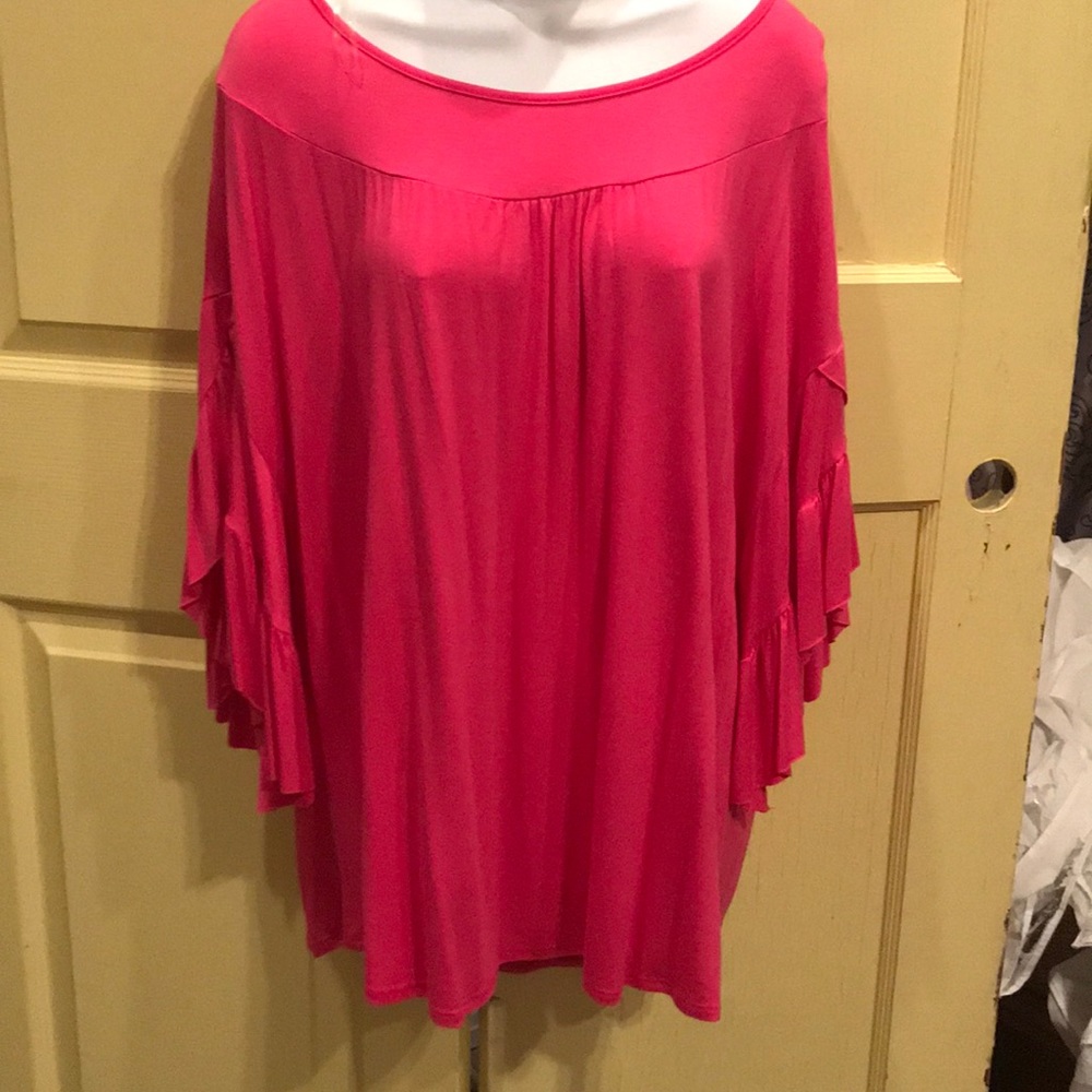 🎀BRAND NEW FROM BOUTIQUE🎀Unique pink top